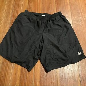 Canari Cyclewear Mountain Baggy Shell  Padded Cycling Black Shorts Large 2 Pair